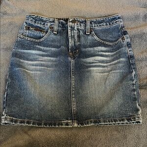 Lei Blue Mini Skirt Casual Denim